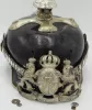 Bavarian Silver Chevau-Leger Officers Pickelhaube with Haarbush Visuel 14